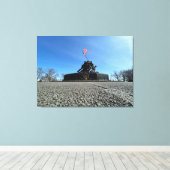 Iwo Jima Impression En Toile Étendue (Insitu (Plancher de Bois))