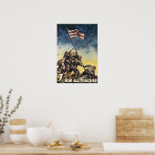 Iwo Jima: Marines Poster (Keuken)