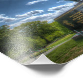 Iwo Jima Memorial (groot formaat) Foto Afdruk (Hoek)