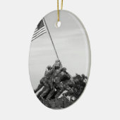Iwo Jima Memorial Keramisch Ornament (Links)