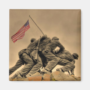 IWO JIMA MEMORIAL MAGNEET