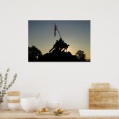 Iwo Jima Sunrise Poster (Keuken)