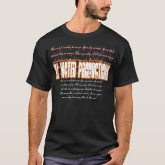 IWP "M.I.T.D.F." (Oranje/wit) T-shirt