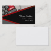 iWrite - carte de visite de rédacteur d'auteur de (Devant / Derrière)