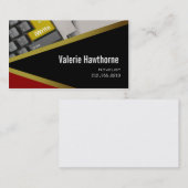 iWrite - carte de visite de rédacteur d'auteur de (Devant / Derrière)