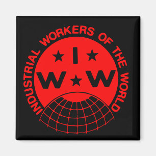 IWW, Wobblies - Een grote Unie Magnet Magneet