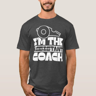 Ix27 m de assistent-trainer voor coach t-shirt