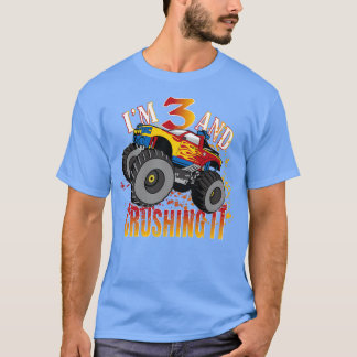 Ix27m 3 en driedaagse kindermonster t-shirt