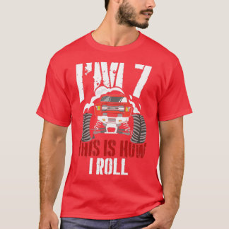 Ix27m 7 Dit is hoe ik 7 jaar oude Truck Racer gebr T-shirt