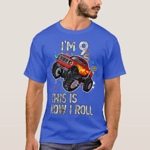 Ix27m 9 Dit is hoe ik de 9e geboortedag monster Tr T-shirt