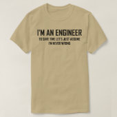 Ix27m An Engineering Funny Engineering Joke T-shirt (Design voorkant)