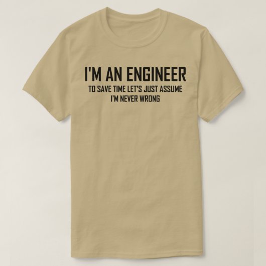 Ix27m An Engineering Funny Engineering Joke T-shirt (Design voorkant)