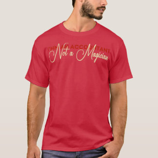 Ix27m een accountant die geen tovenaar is 17 t-shirt