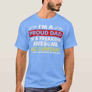 Ix27m een vader van een Geweldige boekhouder T-shirt