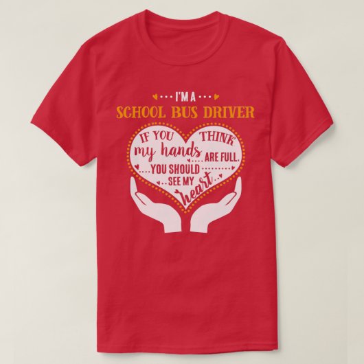 Ix27m Stuurprogramma schoolbus T-shirt (Design voorkant)
