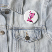 Ixi Roze Ronde Button 5,7 Cm (In situ)