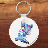 Ixi Striped Sleutelhanger (Voorkant)