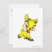 Ixi Yellow Briefkaart (Voorkant / Achterkant)