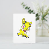 Ixi Yellow Briefkaart (Staand voorkant)