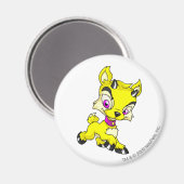 Ixi Yellow Magneet (Voorkant / Achterkant)