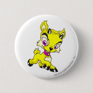 Ixi Yellow Ronde Button 5,7 Cm