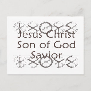 IXOYE in wielspoelen Briefkaart