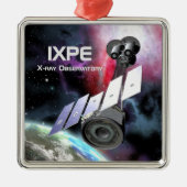 IXPE X-Ray Observatory Metalen Ornament (Voorkant)