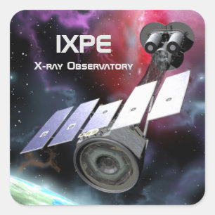IXPE X-Ray Observatory Vierkante Sticker
