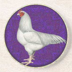 Ixworth Rooster Zandsteen Onderzetter