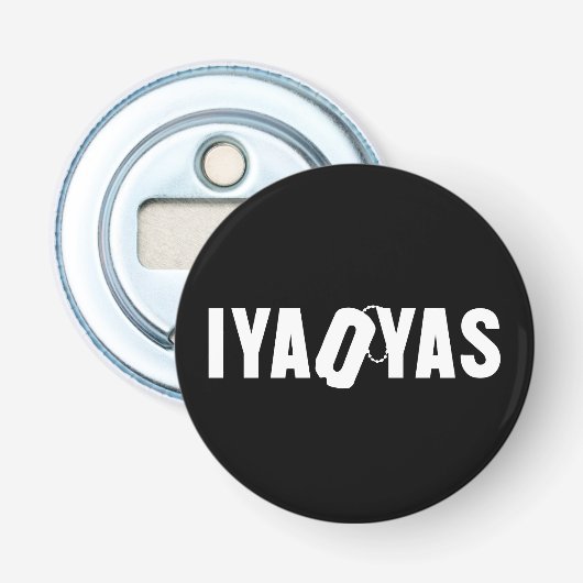 IYAOYAS BUTTON FLESOPENER (Voorkant)
