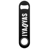 IYAOYAS SPEED FLESSENOPENER (Voorkant)