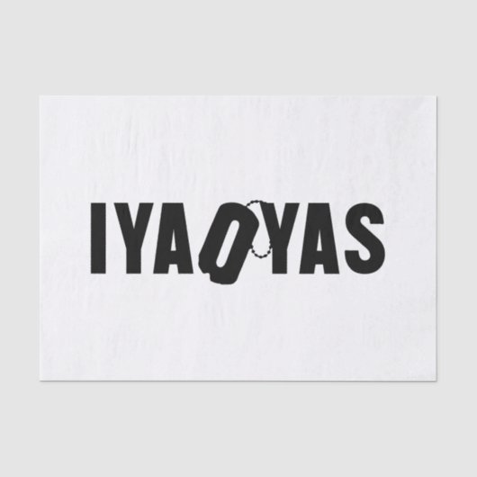 IYAOYAS TISSUEPAPIER (Voorkant)