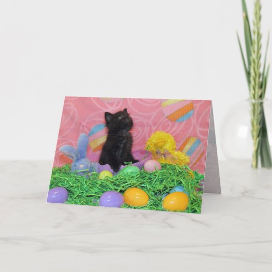 Iz Da Lapin Pâques Ici Pourtant Carte De Voeux (Devant)