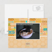 Iz de scawy film eicellen nu? briefkaart (Voorkant / Achterkant)