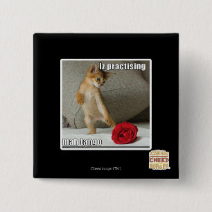 Iz die mah tango oefent vierkante button 5,1 cm