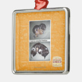 iz hadz de heer . snuggies forebber metalen ornament (Links)