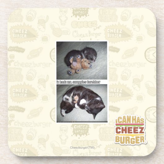 iz hadz de heer . snuggies forebber onderzetter (Voorkant)