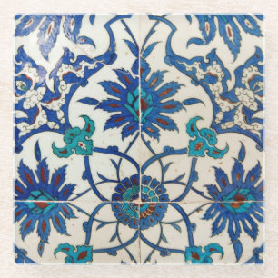 Izmir Tiles Glazen Onderzetter