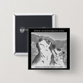 Iznachi Sanctuary Sq Button (Voorkant /achterkant)