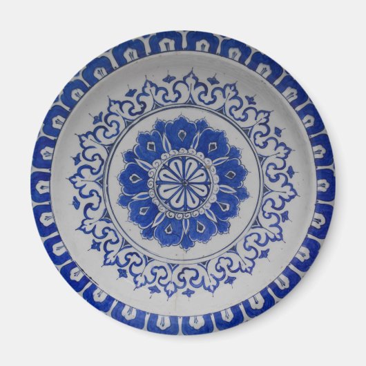Iznik Bowl Magnet Magneet (Voorkant)