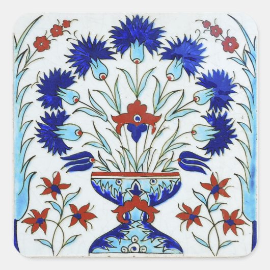 Iznik keramiek sticker (Voorkant)