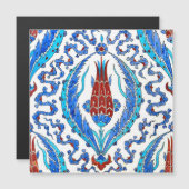 Iznik tegel met tulp (Voorkant / Achterkant)