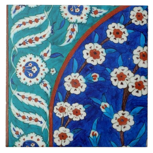 Iznik Tile Tegeltje (Voorkant)