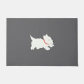 Izzie The Westie Deurmat (Voorkant)