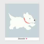 Izzie The Westie Sticker (Vel)