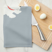 Izzie The Westie Theedoek (Quarter Fold)