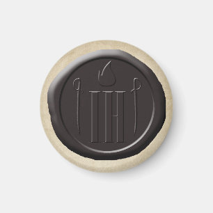 Izzy Hands OFMD Pirate Wax Seal Magnet