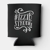 #IzzyBStrong Bierblik Blikjeskoeler (Voorkant)