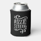 #IzzyBStrong Bierblik Blikjeskoeler (Blikje Achterkant)