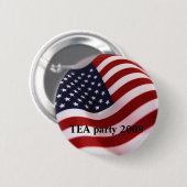 j0400667, partij TEA 2009 Ronde Button 5,7 Cm (Voorkant /achterkant)